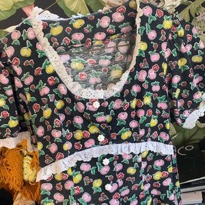 Vintage fruit dress